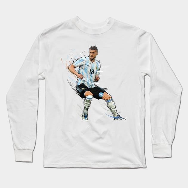 Guido Rodriguez Argentina Long Sleeve T-Shirt by akyanyme